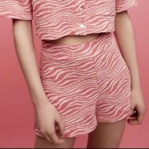 Zara Pink Zebra Shorts